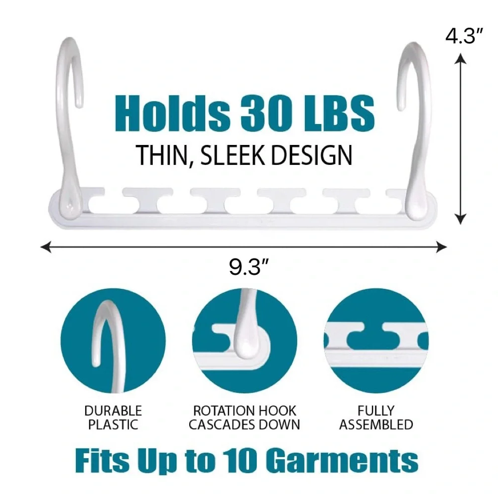 Wonder Hanger 2Pack of Closet Organizer